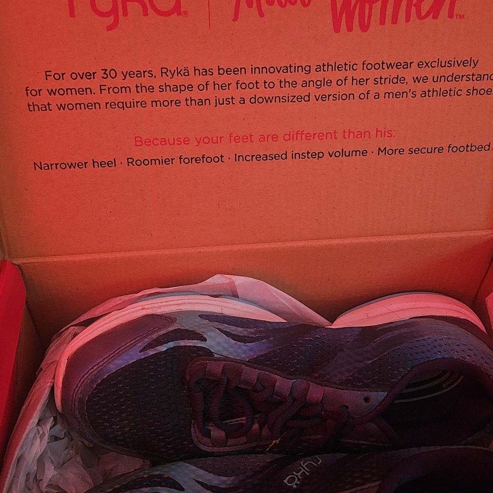 Ryka Women's Dark Purple Athletic Shoes
